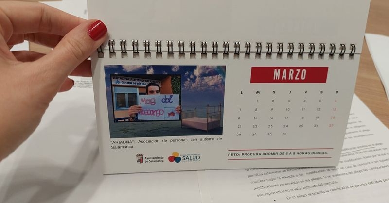 Una calendario diseñado por la Escuela Municipal de Salud plantea doce retos saludables para 2022
